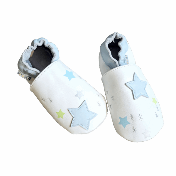 Chaussons en cuir souple